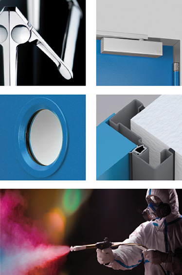 accesorii optionale accesorii optionale Proget; Amortizor de usa; Extensii de toc; Garnituri; Hublouri; vopsire in camp electrostatic;