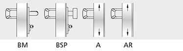 variatii optionale Variatii optionale Bara din aluminiu in culori din gama RAL Broasca antipanica MAC® 1 cu control de acces Cilindri codati sau sistem de chei master Microswitch si cablu de semnalizare de deschidere